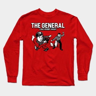 The General - Bobby Knight Chair Throw Long Sleeve T-Shirt